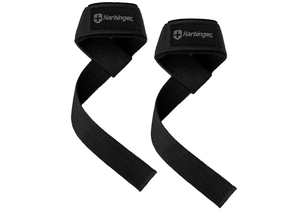 black harbinger wrist straps available for purchase on amazon to put in your gym bag