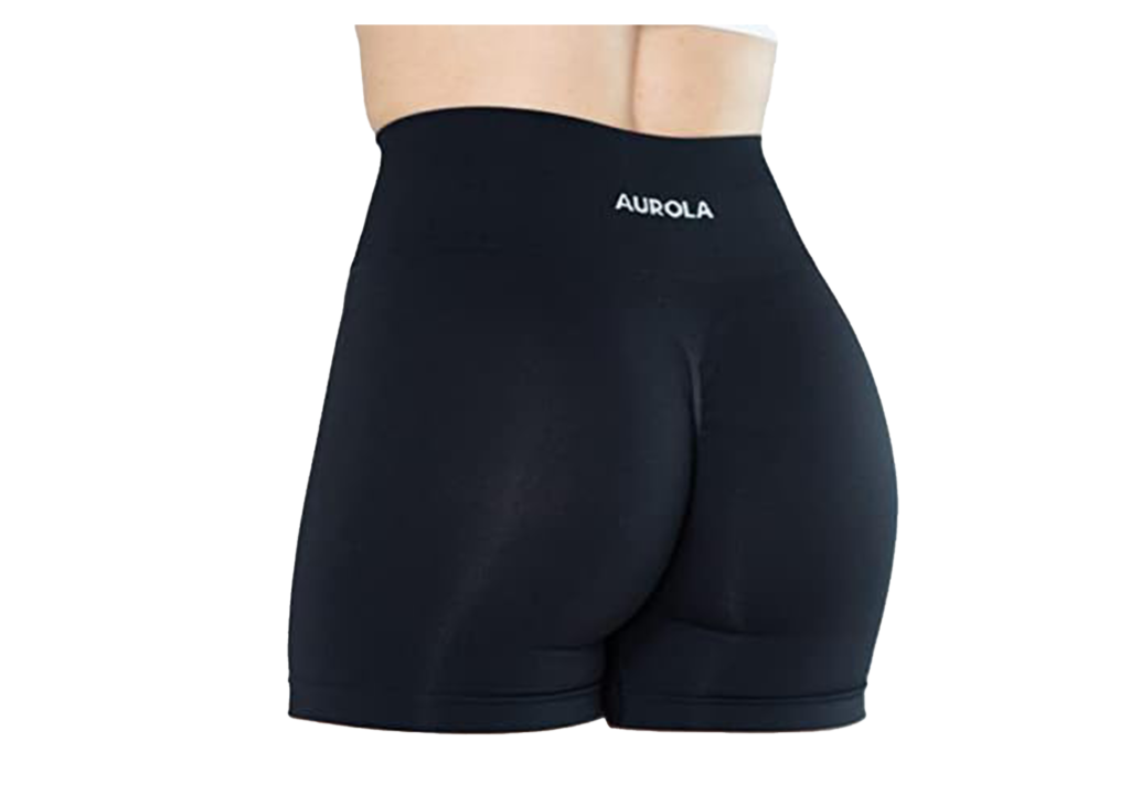 black aurola amazon gym shorts